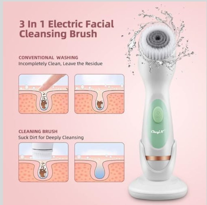 Electric Facial Cleansing Brush